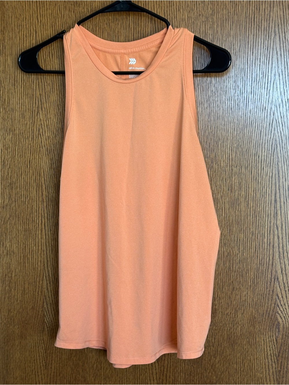 all in motion Peachy Orange Performance Tank Top